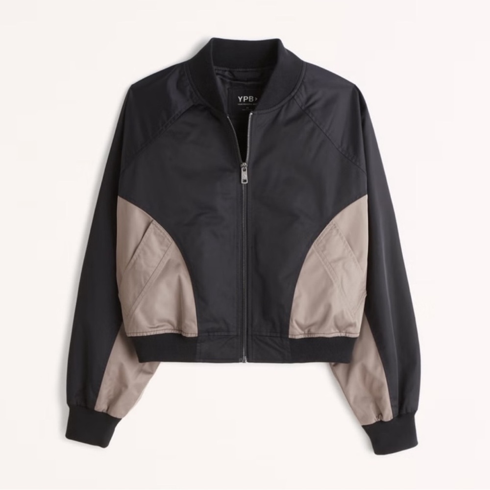 YPB Satin Bomber Jacket